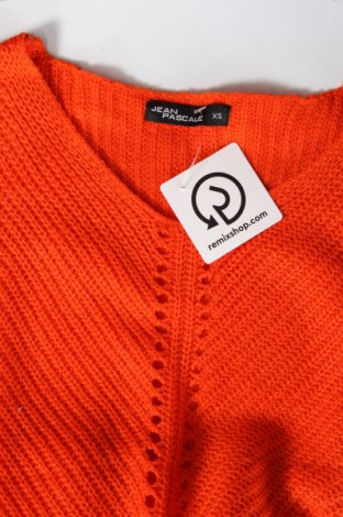 Дамски пуловер Jean Pascale, Размер XS, Цвят Оранжев, Цена 13,34 лв.