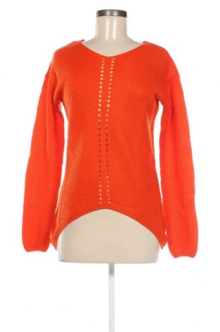 Дамски пуловер Jean Pascale, Размер XS, Цвят Оранжев, Цена 14,21 лв.