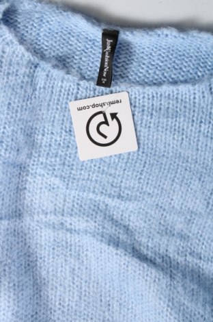 Дамски пуловер JustFashionNow, Размер M, Цвят Син, Цена 14,21 лв.