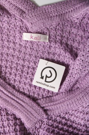 Дамски пуловер K.zell, Размер M, Цвят Лилав, Цена 20,09 лв.