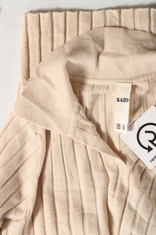 Γυναικείο πουλόβερ Kazo, Μέγεθος XS, Χρώμα Εκρού, Τιμή 9,70 €