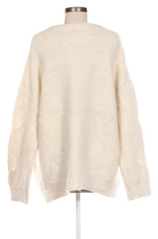 Дамски пуловер Kiabi, Размер XXL, Цвят Екрю, Цена 27,60 лв.