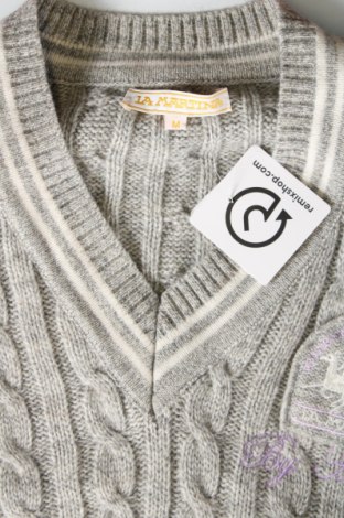 Γυναικείο πουλόβερ La Martina, Μέγεθος M, Χρώμα Γκρί, Τιμή 35,89 €