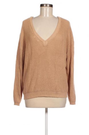 Дамски пуловер Lascana, Размер M, Цвят Бежов, Цена 17,60 лв.
