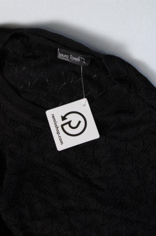 Дамски пуловер Laura Torelli, Размер L, Цвят Черен, Цена 8,70 лв.