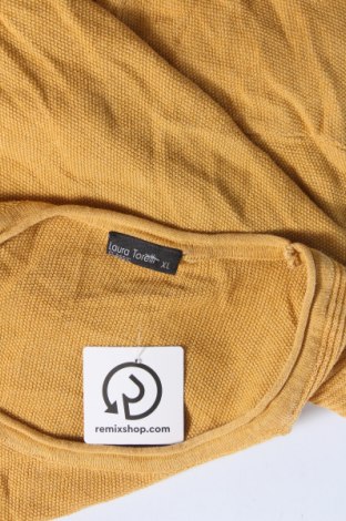 Дамски пуловер Laura Torelli, Размер XL, Цвят Жълт, Цена 8,70 лв.