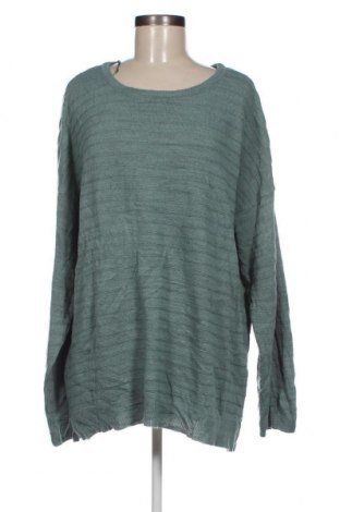 Γυναικείο πουλόβερ Laura Torelli, Μέγεθος XL, Χρώμα Πράσινο, Τιμή 11,12 €