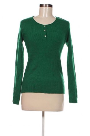 Γυναικείο πουλόβερ Laura Torelli, Μέγεθος M, Χρώμα Πράσινο, Τιμή 9,87 €
