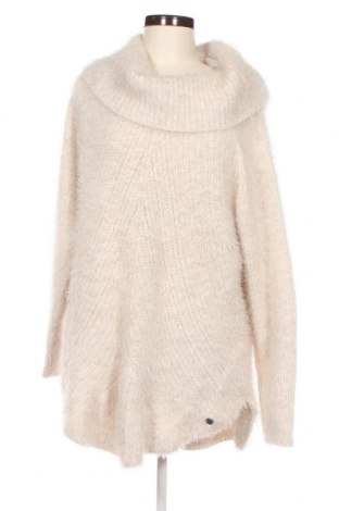 Дамски пуловер Lee Cooper, Размер XL, Цвят Екрю, Цена 24,19 лв.