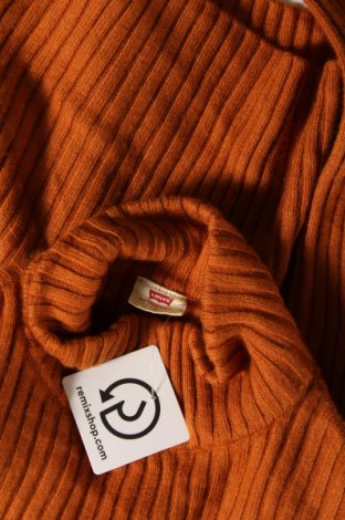 Дамски пуловер Levi's, Размер L, Цвят Кафяв, Цена 40,30 лв.