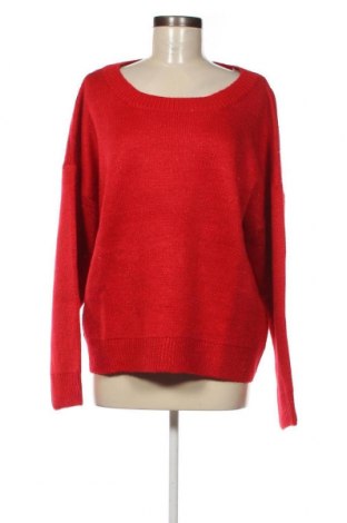 Дамски пуловер Lili Sidonio, Размер L, Цвят Червен, Цена 53,01 лв.