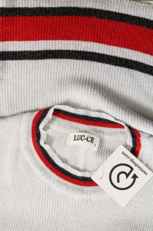 Дамски пуловер Luc-Ce, Размер L, Цвят Сив, Цена 16,53 лв.