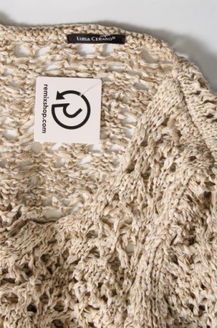 Дамски пуловер Luisa Cerano, Размер L, Цвят Бежов, Цена 43,55 лв.