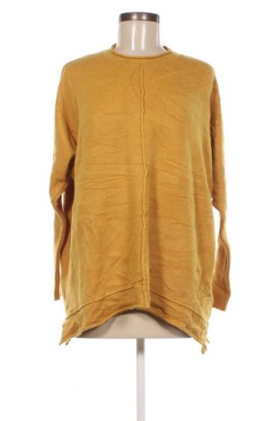 Дамски пуловер Maglieria Veneta, Размер L, Цвят Жълт, Цена 15,08 лв.