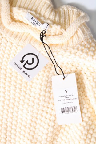 Damski sweter NA-KD, Rozmiar S, Kolor Biały, Cena 154,68 zł