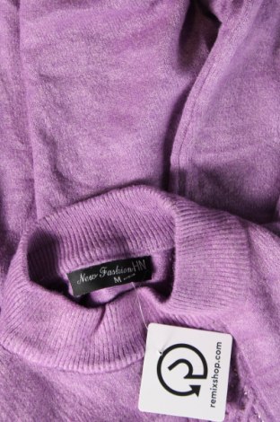 Γυναικείο πουλόβερ New Fashion, Μέγεθος M, Χρώμα Βιολετί, Τιμή 8,25 €