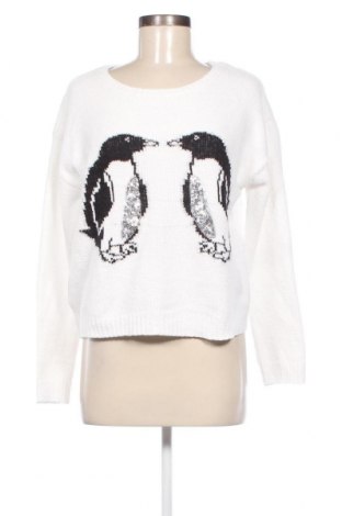Γυναικείο πουλόβερ New Look, Μέγεθος M, Χρώμα Λευκό, Τιμή 8,79 €