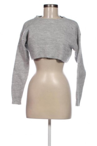 Дамски пуловер New Look, Размер S, Цвят Сив, Цена 14,21 лв.