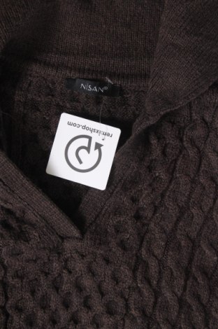 Дамски пуловер Nisan, Размер M, Цвят Кафяв, Цена 13,34 лв.