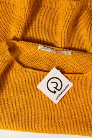 Дамски пуловер ONLY, Размер M, Цвят Жълт, Цена 13,23 лв.