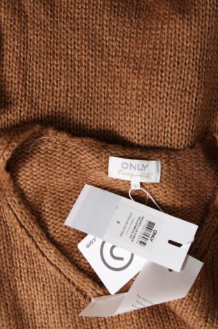 Γυναικείο πουλόβερ ONLY, Μέγεθος S, Χρώμα Καφέ, Τιμή 18,22 €