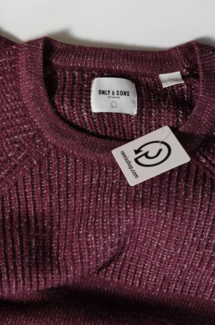 Дамски пуловер Only & Sons, Размер M, Цвят Лилав, Цена 14,21 лв.