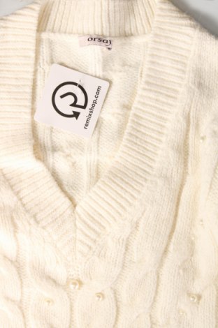 Damenpullover Orsay, Größe L, Farbe Weiß, Preis € 9,00