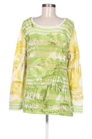 Γυναικείο πουλόβερ Oui, Μέγεθος XL, Χρώμα Πολύχρωμο, Τιμή 60,62 €