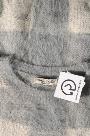 Дамски пуловер Paris Et Moi, Размер M, Цвят Сив, Цена 18,86 лв.