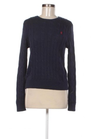 Damski sweter Polo By Ralph Lauren, Rozmiar L, Kolor Niebieski, Cena 546,69 zł
