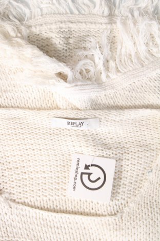 Damski sweter Replay, Rozmiar XL, Kolor Biały, Cena 153,53 zł
