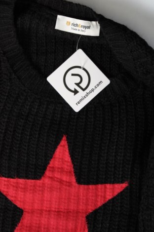 Γυναικείο πουλόβερ Rich & Royal, Μέγεθος M, Χρώμα Μαύρο, Τιμή 22,63 €