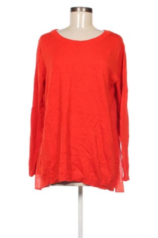 Γυναικείο πουλόβερ Rick Cardona, Μέγεθος XL, Χρώμα Κόκκινο, Τιμή 20,32 €