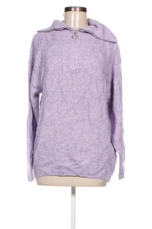 Дамски пуловер Rockmans, Размер L, Цвят Лилав, Цена 18,86 лв.