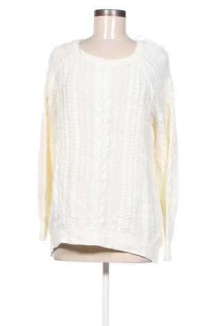 Дамски пуловер Rockmans, Размер L, Цвят Бял, Цена 20,09 лв.