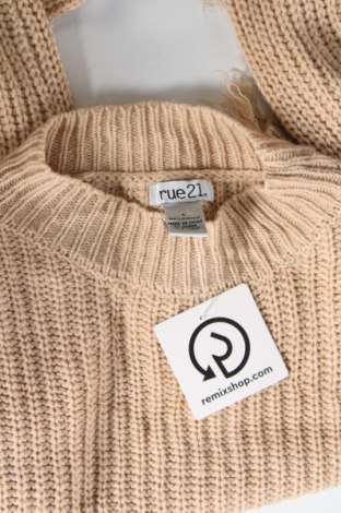 Damenpullover Rue 21, Größe S, Farbe Beige, Preis 7,49 €