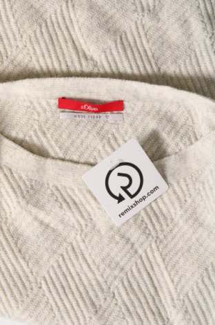 Дамски пуловер S.Oliver, Размер L, Цвят Сив, Цена 18,86 лв.
