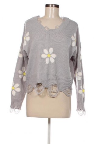Γυναικείο πουλόβερ SHEIN, Μέγεθος S, Χρώμα Γκρί, Τιμή 8,46 €