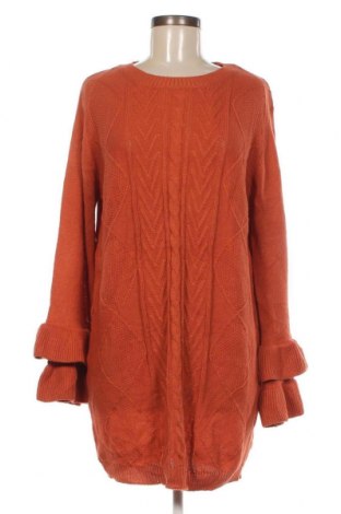 Дамски пуловер SHEIN, Размер L, Цвят Оранжев, Цена 14,21 лв.