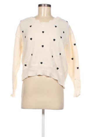 Дамски пуловер SHEIN, Размер XS, Цвят Екрю, Цена 13,34 лв.