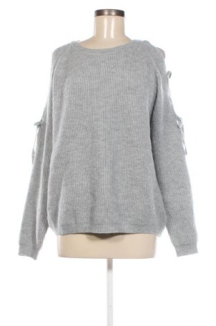 Дамски пуловер SHEIN, Размер 3XL, Цвят Сив, Цена 18,85 лв.