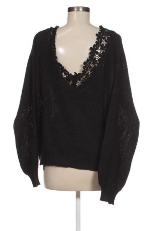 Дамски пуловер SHEIN, Размер L, Цвят Черен, Цена 13,34 лв.
