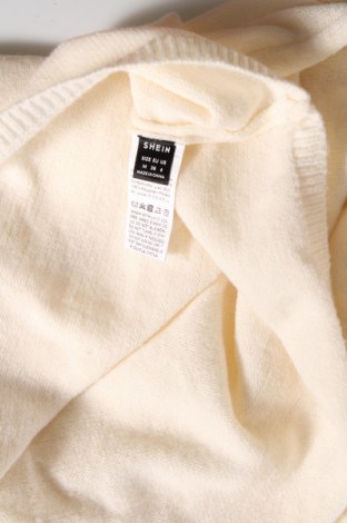 Дамски пуловер SHEIN, Размер M, Цвят Екрю, Цена 15,08 лв.