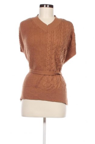 Дамски пуловер SHEIN, Размер 3XL, Цвят Кафяв, Цена 18,85 лв.