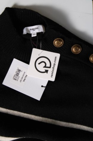 Pulover de femei SUNCOO, Mărime XS, Culoare Negru, Preț 285,53 Lei
