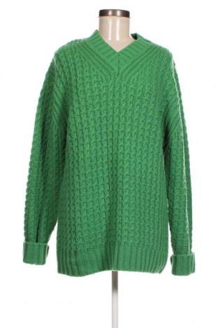Дамски пуловер Samsoe & Samsoe, Размер M, Цвят Зелен, Цена 105,57 лв.