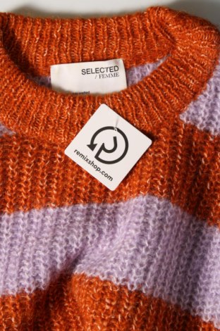 Γυναικείο πουλόβερ Selected Femme, Μέγεθος L, Χρώμα Πολύχρωμο, Τιμή 17,75 €