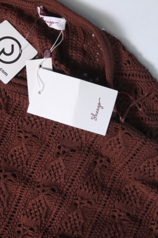 Дамски пуловер Sheego, Размер XL, Цвят Кафяв, Цена 21,70 лв.