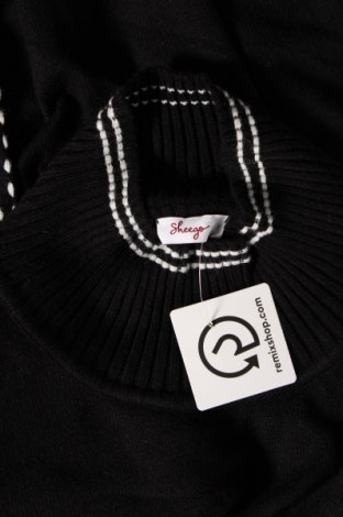 Γυναικείο πουλόβερ Sheego, Μέγεθος 3XL, Χρώμα Μαύρο, Τιμή 16,48 €