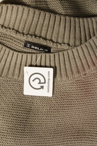 Дамски пуловер Sheilay, Размер S, Цвят Зелен, Цена 15,08 лв.